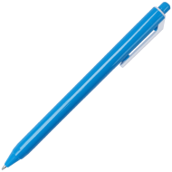 Pix cu mecanism de 1 MM, Aihao BP200, cu mina albastra, light blue, din plastic, 14.5 CM